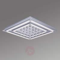 Square-shaped LED ceiling light Leggero