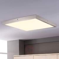 Square ceiling light Elice, LED-operated