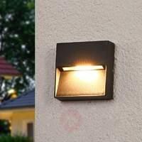Square LED outdoor wall lamp Marlis