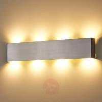 Square Enja metal wall light with LEDs