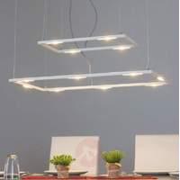 Square Kona pendant lamp with dimmable LEDs