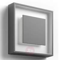 Square-shaped LED outdoor wall light Sand