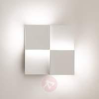 Square Date LED wall light