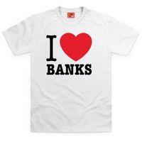 Square Mile I Heart Banks T Shirts