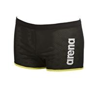 square cut drag short black