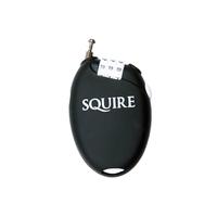 Squire Retractable Combination Lock | Black