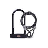 squire reef 230mm u lock with 10mm x 1800mm extender cable 18m