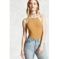 Square-Neck Cami Bodysuit