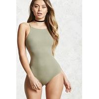 Square-Neck Cami Bodysuit