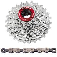 SRAM PG970 9sp MTB DH Cassette + Chain Bundle