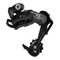 sram mtb x7 rear derailleur 9 speed short cage storm grey