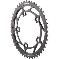 SRAM Chain Ring Road 46T 11 Speed Yaw S2 Hidden Bolt/Non-Hidden Bolt 110 Alum 5mm Blast Black BB30 or GXP (46-36)