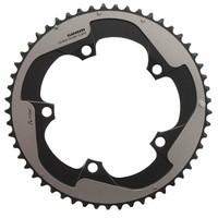 SRAM Chainring Road 53T 5 Bolt 130 mm BCD Red X-Glide Yaw (Non-Hidden Bolt) 5 mm Falcon Grey (53-39), 11.6218.002.000