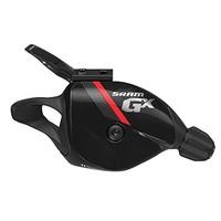 sram mtb gx trigger rear with discrete clamp shifter red