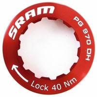 SRAM Cassette Lockring PG990 PG970DH Red Aluminium (11 T), 11.2415.022.000