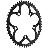 SRAM Chainring Road 50T 5 Bolt 110 mm BCD Aluminium (50-36) 4 mm Black, 11.6215.197.050