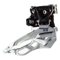 sram x9 3x10 high clamp front derailleur 349mm