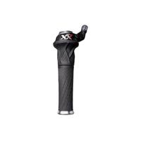 SRAM XX Grip Shift Set 2x10 with Lock-On Stationary Grips | Black