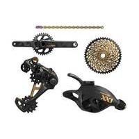 SRAM XX1 Eagle Groupset Gold - 10/50 | Black/Gold - 175mm