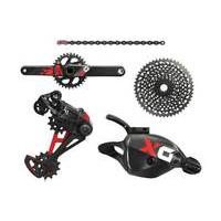 SRAM XO1 Eagle Groupset - 10/50 | Black/Red - 175mm