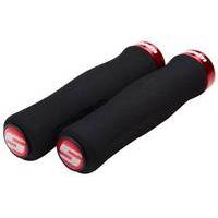 sram contour foam locking grips blackred