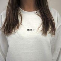 @SRSLYsocial Sweatshirt - Belieber