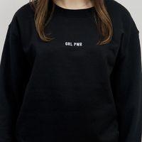 srslysocial sweatshirt grl pwr