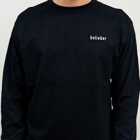 @SRSLYsocial Longsleeve T Shirt - Belieber