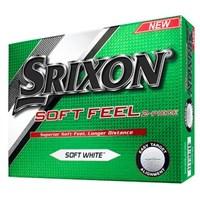 srixon soft feel white golf balls 12 balls 2016