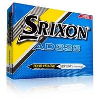 Srixon AD333 Yellow Golf Balls (12 Balls) 2016