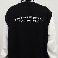 @SRSLYsocial Varsity Jacket - Love Yourself