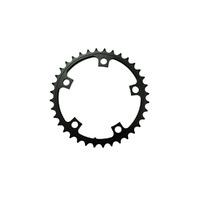 sram chainring road 39t 5 bolt 130mm bcd aluminium 53 39 48 39 3mm bla ...