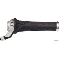 Sram Mtb X0 2 Speed Front Grip Shift Shifter Includes Lock-on Grip - Silver