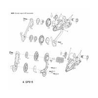 Sram Jockey Wheel Set For X9 Rear Derailleur 2005-2009 (m/l Cage) (1 Pair), 