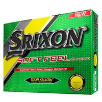 Srixon Soft Feel (10) Yellow Golf Balls - Doz