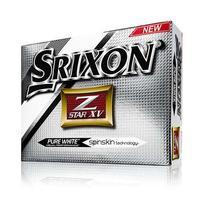 Srixon Z Star XV Pure White Golf Balls 1 Dozen