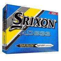 Srixon AD333 2016 Golf Balls Yellow 1 Dozen