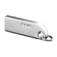 ssk sfd216 32gb usb30 flash pen drive silver metal