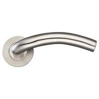 sss arched lever on rose door handles