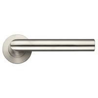 SSS Mitred Lever on Rose Door Handles