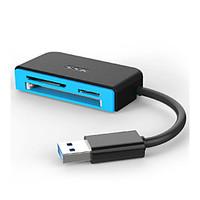 SSK USB 3.0 Multifunctional SD, MS, TF, M2 Card Reader, Compact Flash Card Reader SCRM330