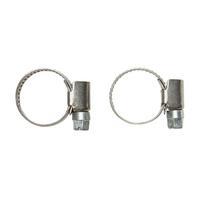 Stainless Steel Hose Clip Size OO - 2 Pack