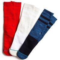 stance blue solid gift set 3 pack