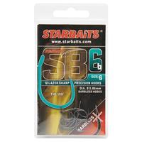 Starbaits SB4 Long Shank Hook No. 6 - Silver, Silver