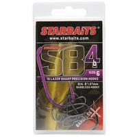 Starbaits SB6 Hook No. 6 - Silver, Silver