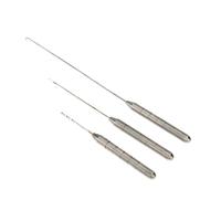stainless steel 3 in 1 carp fishing rigging bait needle kit tool set f ...