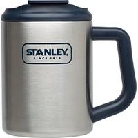 stanley adventure stainless steel camp mug steelnavy 473 ml