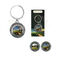 St Andrews Double Sided Golfers Keyring