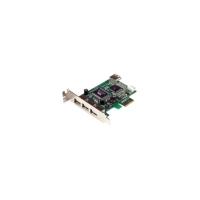 startechcom 4 port pci express low profile high speed usb card 3 x 4 p ...