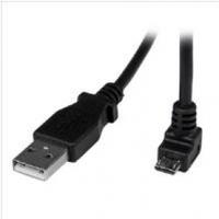 startechcom 2m micro usb cable a to down angle micro b